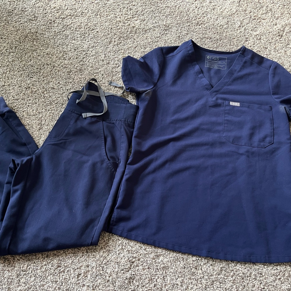 Navy blue xs figs